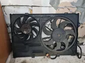 Radiator cooling fan shroud