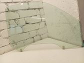 Front door window glass four-door