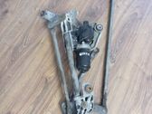 Front wiper linkage and motor