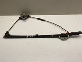 Front window lifting mechanism without motor