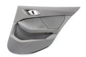 Rear door card panel trim