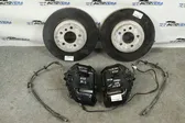 Brake discs and calipers set