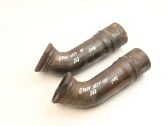Muffler pipe connector clamp