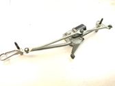 Front wiper linkage and motor
