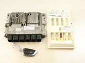Engine ECU kit and lock set