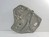 Rear door window regulator with motor