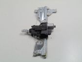 Rear door window regulator with motor