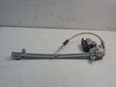 Rear door window regulator with motor