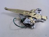Rear door window regulator with motor