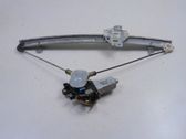 Front door window regulator with motor