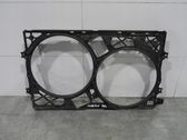 Radiator cooling fan shroud