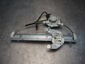 Rear door window regulator with motor