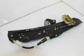 Rear door window regulator with motor