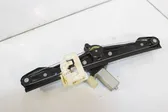 Sliding door window regulator with motor