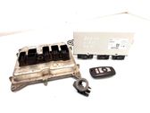 Engine ECU kit and lock set