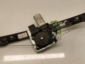 Rear door window regulator with motor