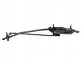 Front wiper linkage and motor