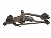 Front wiper linkage and motor