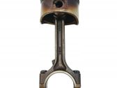 Piston with connecting rod