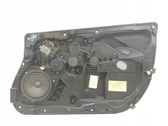 Front window lifting mechanism without motor