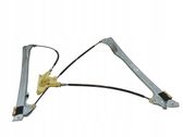 Front window lifting mechanism without motor