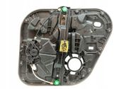 Front window lifting mechanism without motor