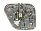 Front window lifting mechanism without motor