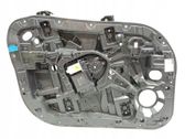 Front window lifting mechanism without motor