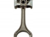 Piston with connecting rod