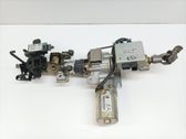 Steering wheel axle set