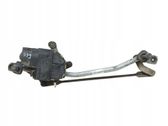 Front wiper linkage and motor
