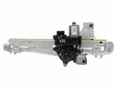 Front window lifting mechanism without motor