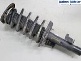 Front shock absorber with coil spring