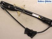 Front window lifting mechanism without motor