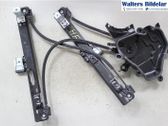 Front window lifting mechanism without motor