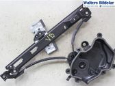 Front window lifting mechanism without motor