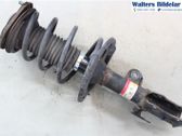 Front shock absorber with coil spring