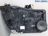 Front window lifting mechanism without motor
