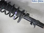Front shock absorber with coil spring