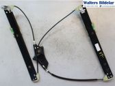 Front window lifting mechanism without motor