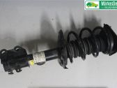Front shock absorber with coil spring