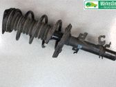 Amortiguador delantero con muelle espiral