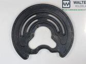 Rear brake disc plate dust cover