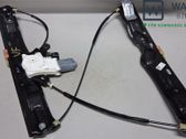 Front door window regulator with motor