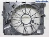 Radiator cooling fan shroud