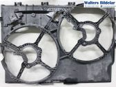 Radiator cooling fan shroud