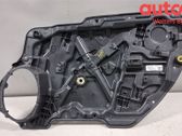 Mecanismo para subir la puerta delantera sin motor