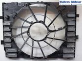 Radiator cooling fan shroud
