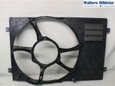 Radiator cooling fan shroud
