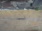 Front door glass trim molding
